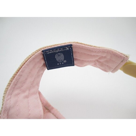 Hunker Down Hurricane Embroidered Adjustable Sun Visor Hat (A) - Picture 6 of 6